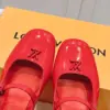 Louis Vuitton Women Red Patent Leather Mary Jane Flats product view 2