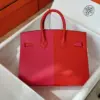 Hermès Birkin 25 Pink/Red Epson Leather Gold Hardware Bag product view 3