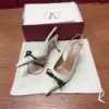 Valentino Women White Patent Leather Pointed Slingback Pumps product view 4
