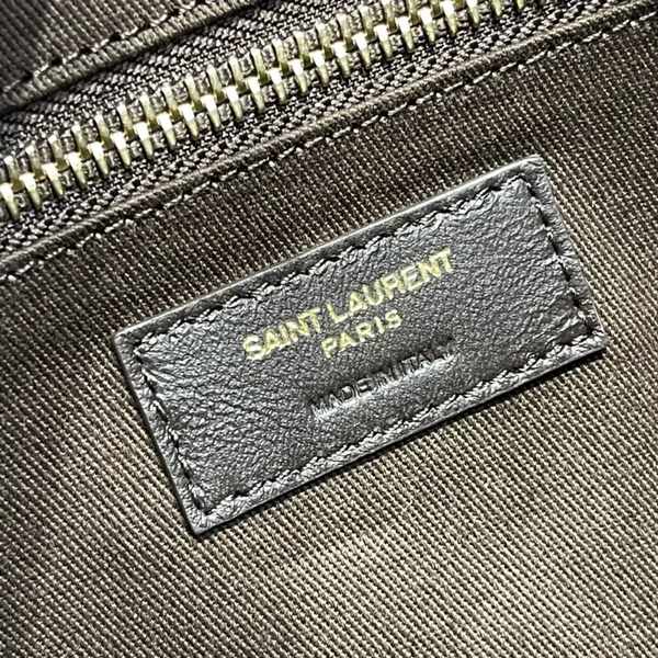 Saint Laurent Canvas Smooth Calfskin Le Monogramme Camera Bag Chestnut product view 5