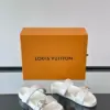 Louis Vuitton Men White Leather Sandals product view 5