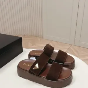 Prada Nubuck Slides product view 1