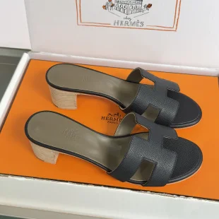 Hermès Oran Heels- black product view 1