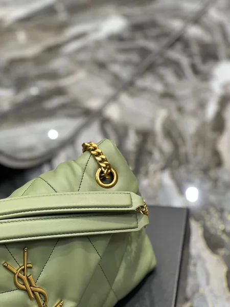 Saint Laurent loulou puffer toy quilted leather shoulder bag product view 7