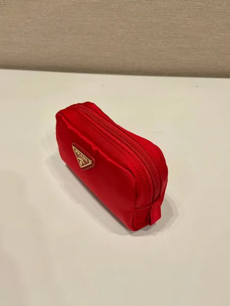 Prada Clutch 12 In Passion Red Re-Nylon product view 2