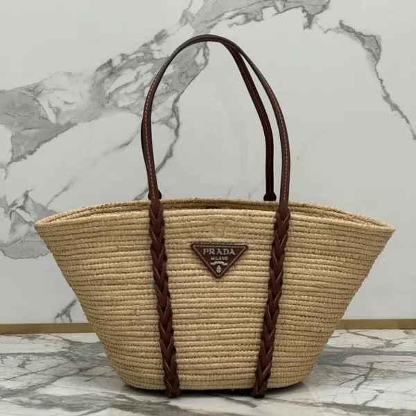 Prada Braided Handle Basket Bag product view 1