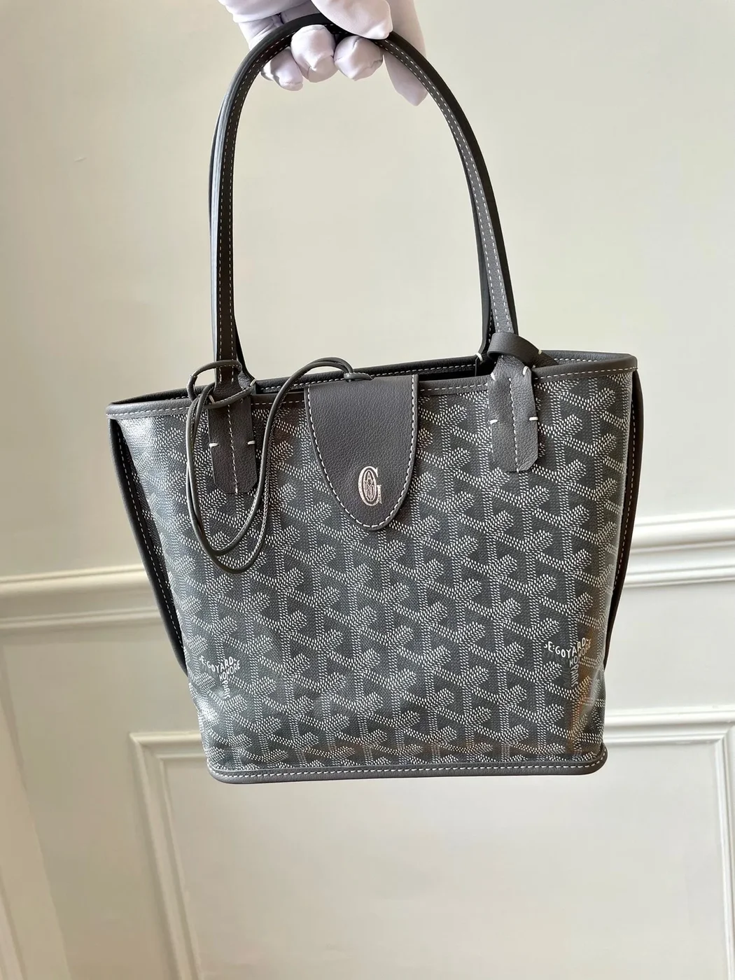 Goyard Anjou Mini in Gray Bag product view 4
