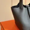 Hermès Picotin 18 Black Togo Leather Silver Hardware Bag product view 3