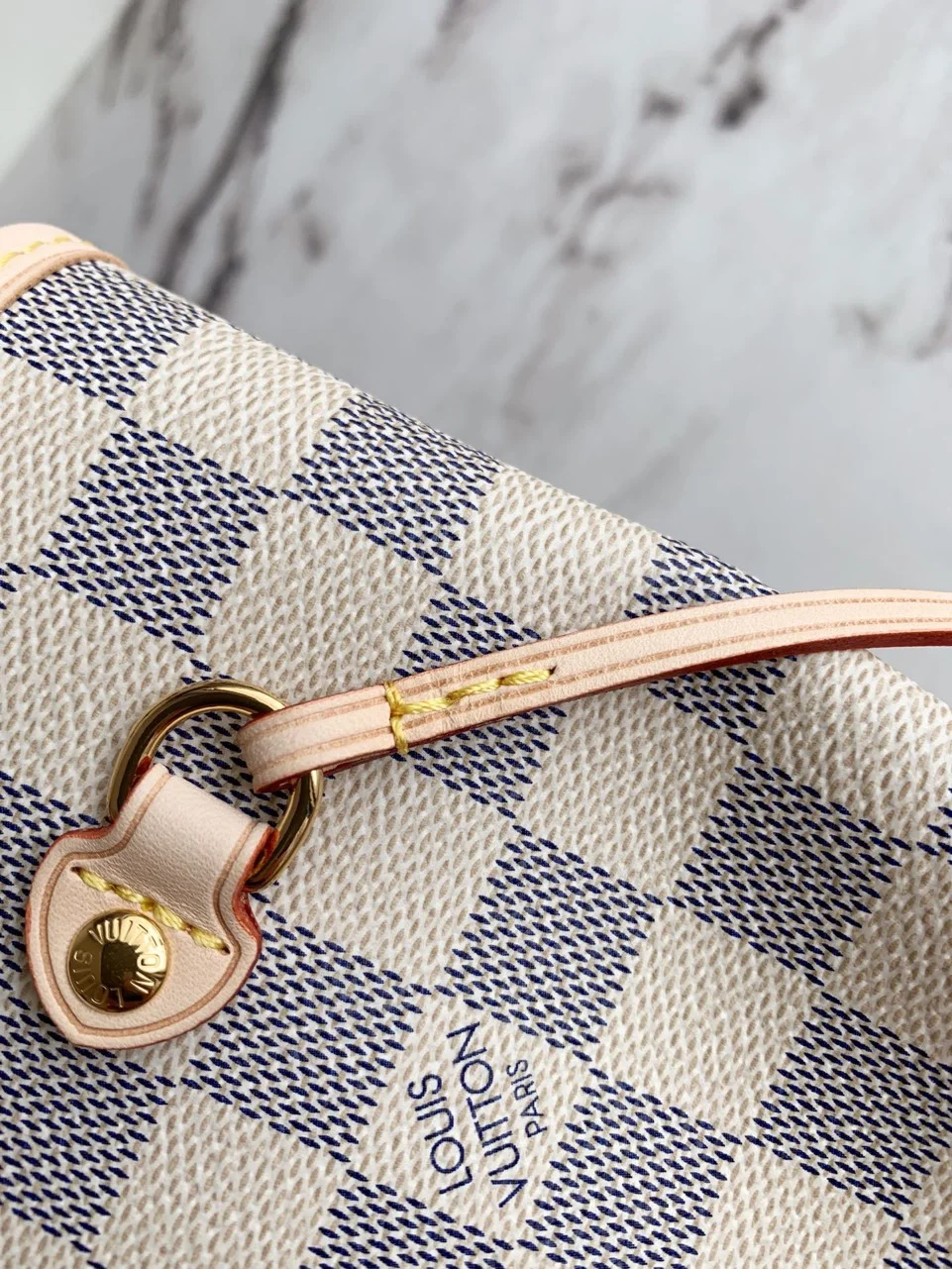Louis Vuitton Neverfull Caro Pattern 32x29x17cm Bag with Pink Lining product view 3