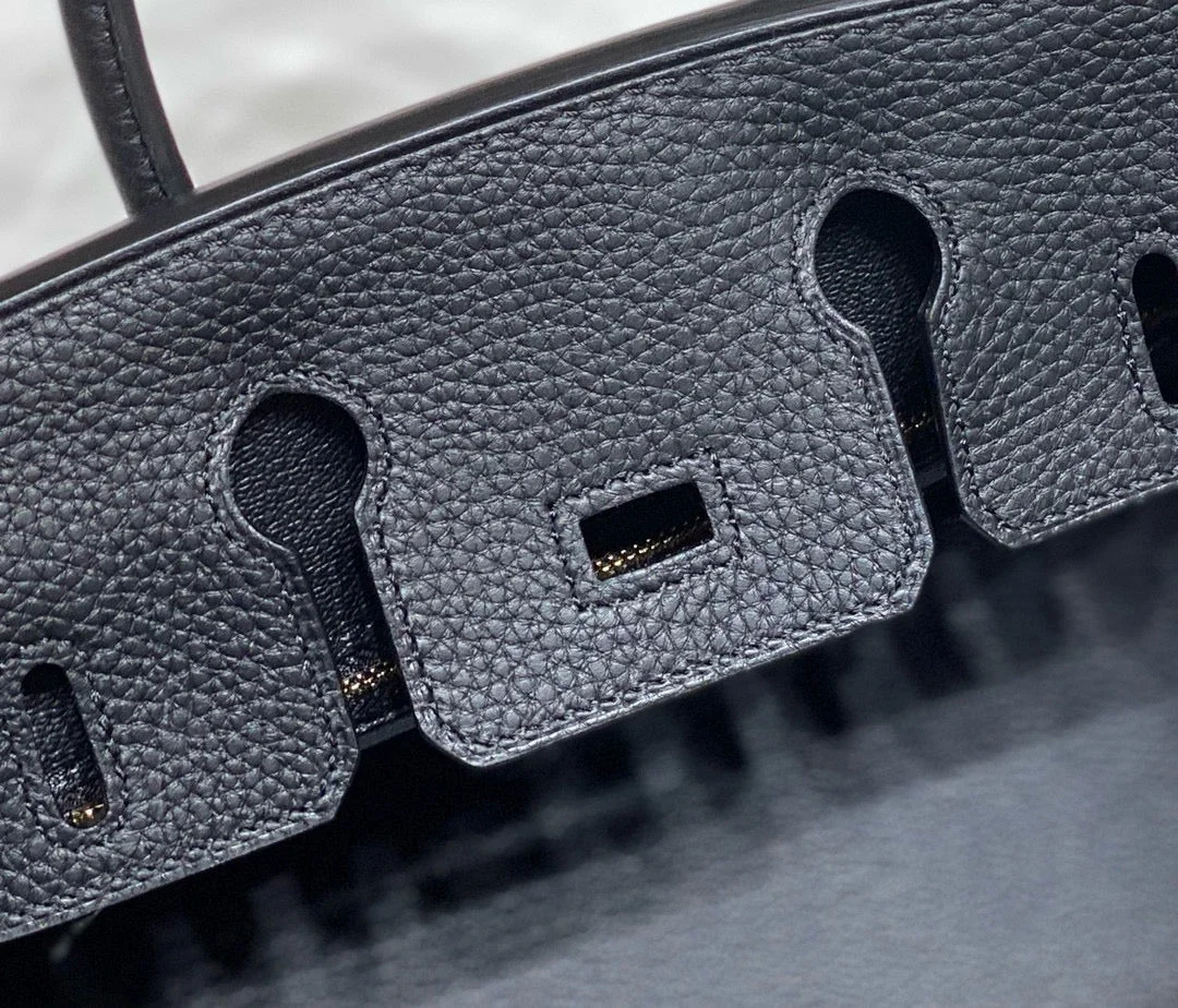 Hermès Birkin 30 cm In Black Togo Leather Gold Hardware Bag product view 8