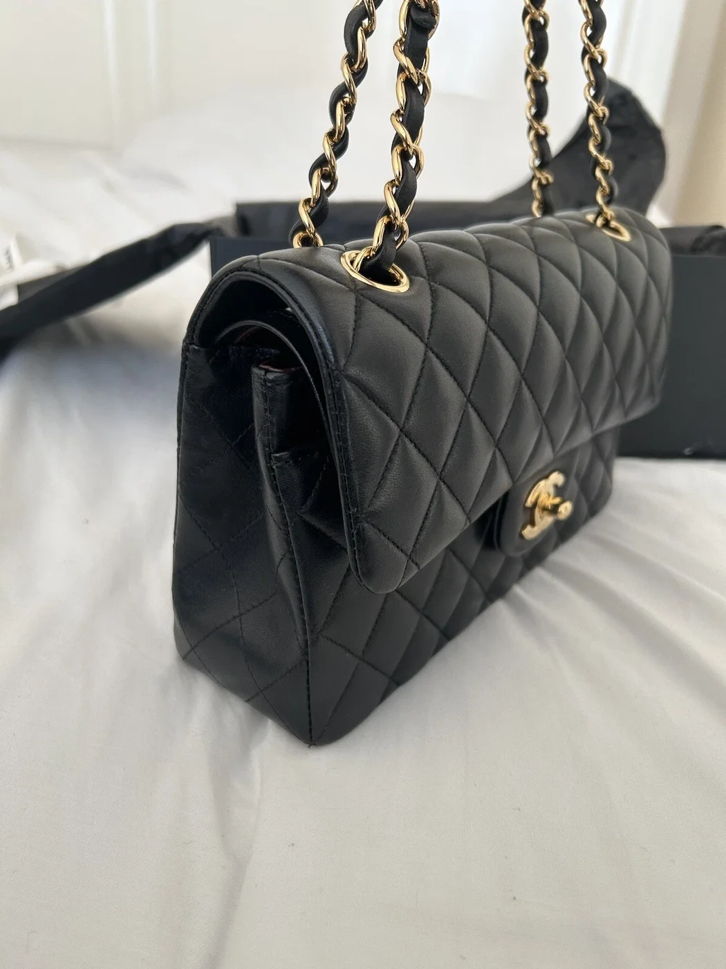 Chanel Classic Flap Medium Smooth Leather Bag product view 2