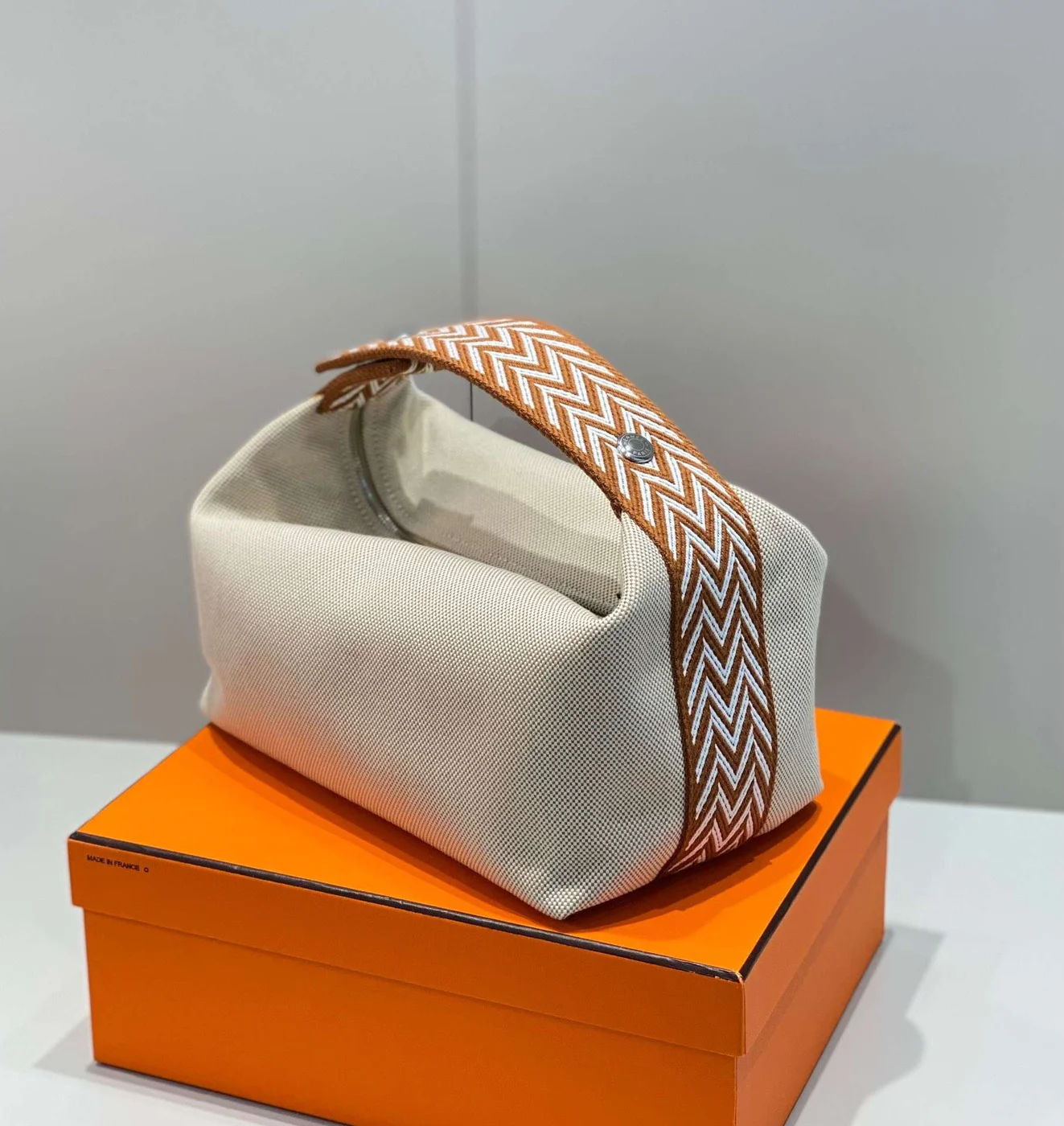 Hermès Clutch Bag Bride A Brac PM Fabric 12x20x10cm product view 5