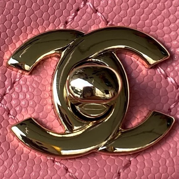 Chanel Backpack Duma Mini Pink Lock Gold 21.5×19.5x12cm product view 4