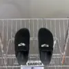 Hermès Women Black Suede Leather Slippers product view 6