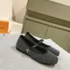 Louis Vuitton Women Black Polka Dot Fabric Mary Janes product view 3