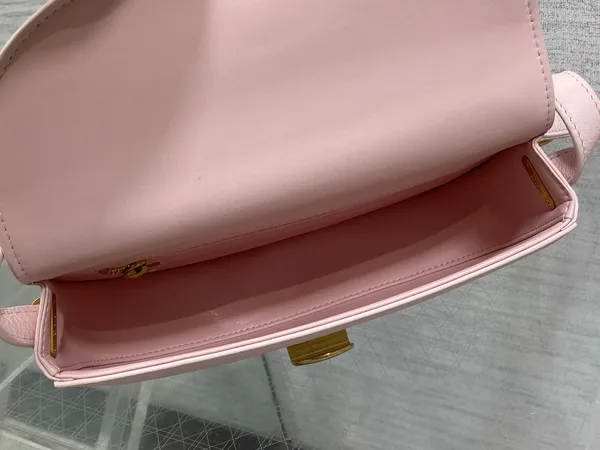 Dior Small Dior Médaillon Flap Bag in Pink product view 5