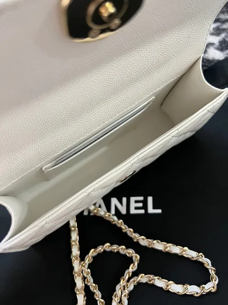 Chanel Kelly 23P Clutch With Chain Gold Hardware product view 7