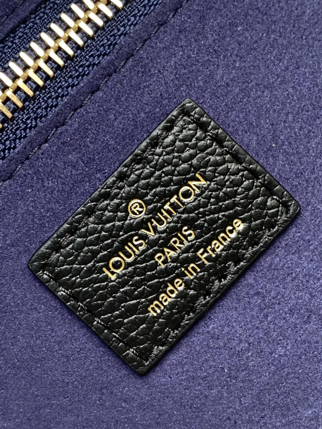 Louis Vuitton Neverfull MM Black Momogram Empreinte Bag product view 9