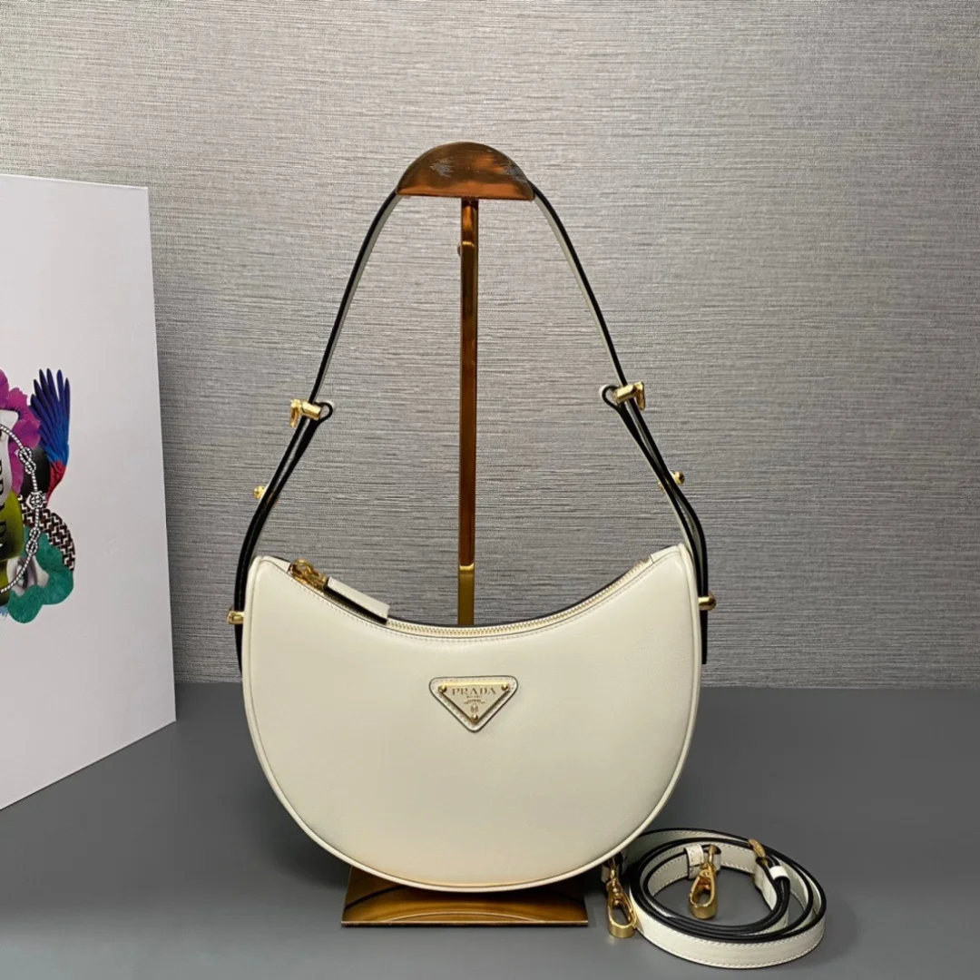 Prada Arque Small Leather Shoulder Bag product view 1