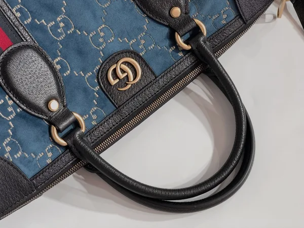Gucci Velvet GG Monogram Textured Calfskin Bag product view 7
