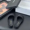 Chanel Women Black Velvet Quilted Slides product view 5
