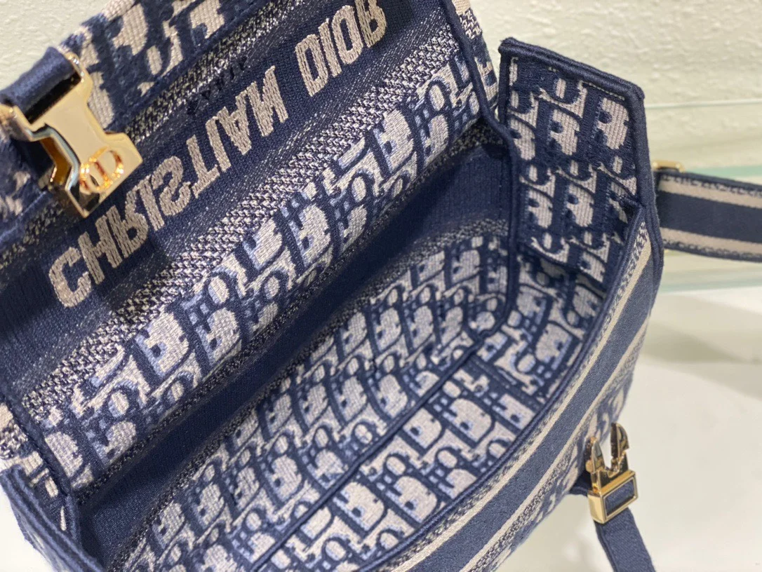 Dior Camp Women’s Premium Handbag Canvas Pattern 25x15x8cm product view 6