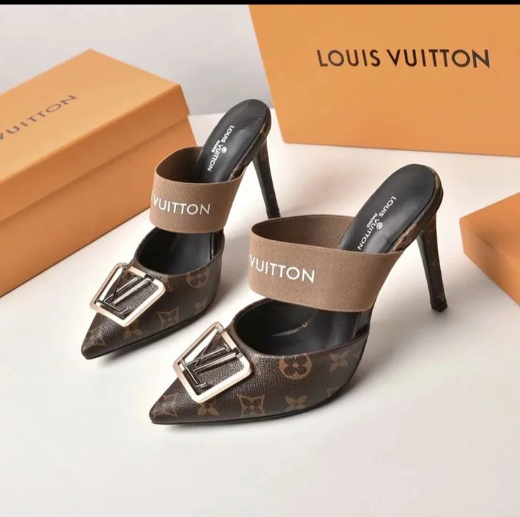 Louis Vuitton monogram heel product view 1