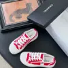 Chanel Women Red Canvas And Rubber Sneakers product view 6