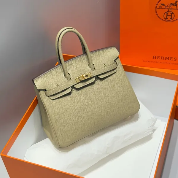 Hermès Birkin 25 In Dark Khaki Gold Hardware Bag product view 1