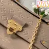 Louis Vuitton Vavin Brown Women’s Handbag with Sunken Monogram Pattern 25x18x10cm product view 3