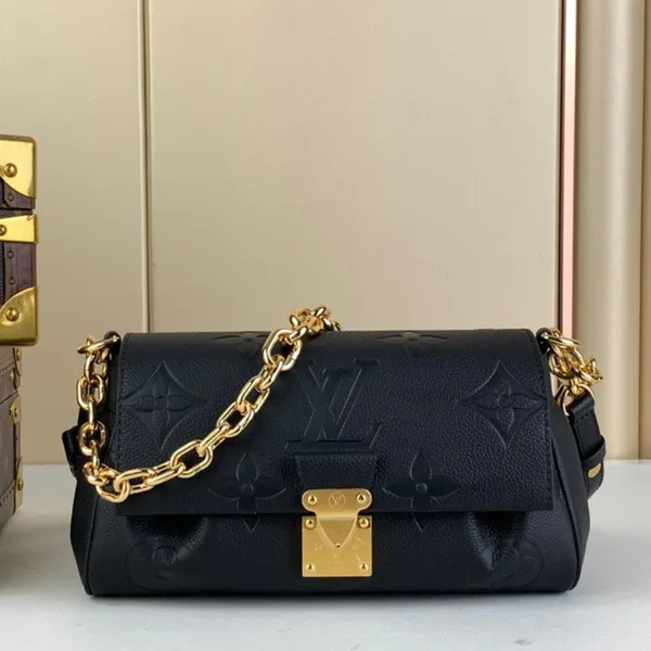 Louis Vuitton Favorite Black Handbags 24x14cm product photo