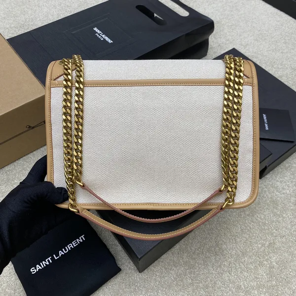 Saint Laurent Yves  Niki Bag Natural Canvas product view 2