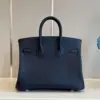 Hermès Birkin 30 Dakr Blue Togo Leather Palladium Hardware Bag product view 2