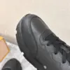 Louis Vuitton Women Black Leather Sneakers product view 2