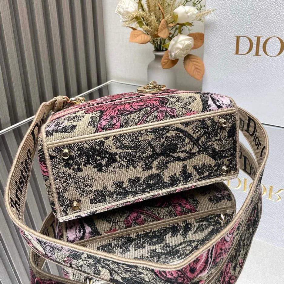 Dior Medium Dioriviera Lady D-Lite Bag product view 4