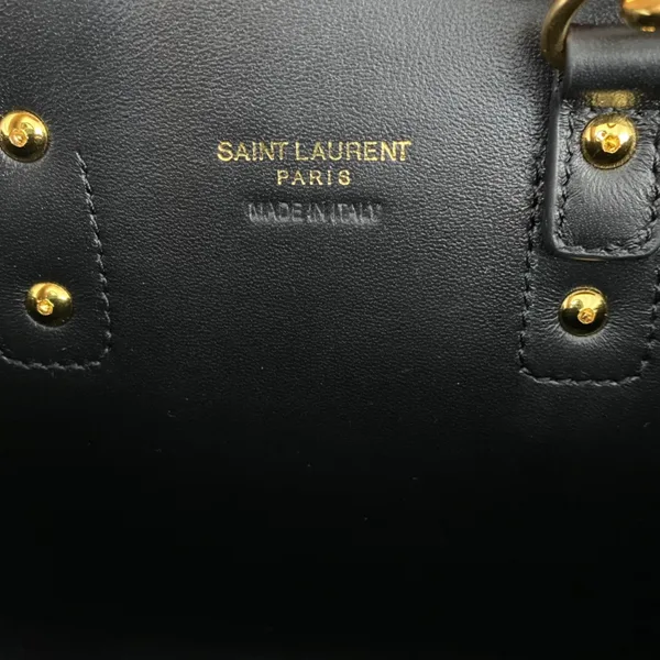 Saint Laurent Nano Sac De Jour Black Smooth Leather Gold-tone Metal Bag product view 5