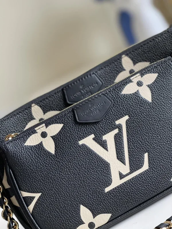 Louis Vuitton Bicolor Monogram Empreinte Multi Pochette Bag product view 2