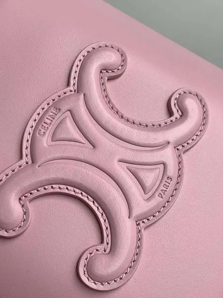 Celine Small Bucket Cuir Triomphe Mini Pink Bag 19.5x16x7cm product view 4
