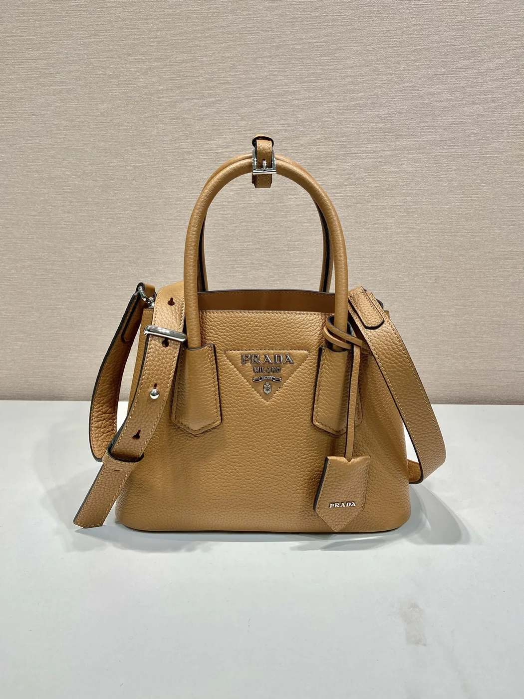 Prada Small Prada Double Saffiano leather bag product view 4