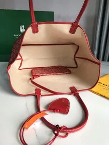 Goyard Saint Louis Red Tote Bag product view 5