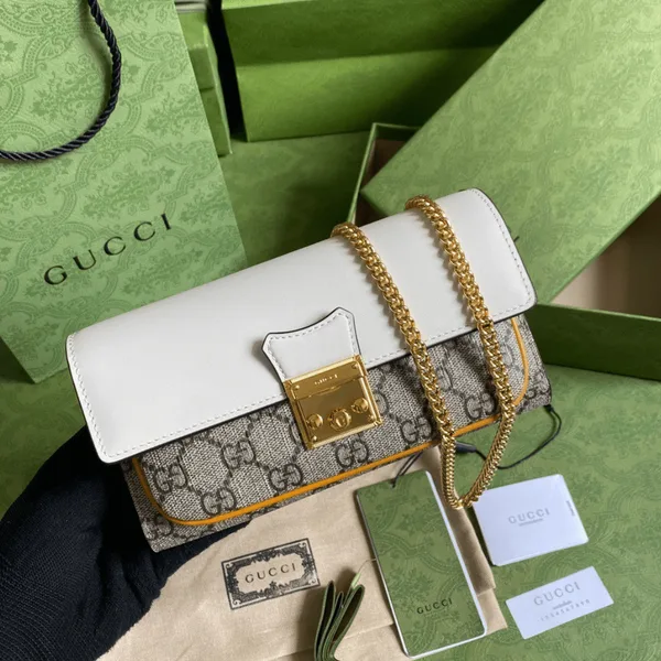 Gucci Clutch Women’s Crossbody Bag with Monogram Pattern 19x10cm product view 1