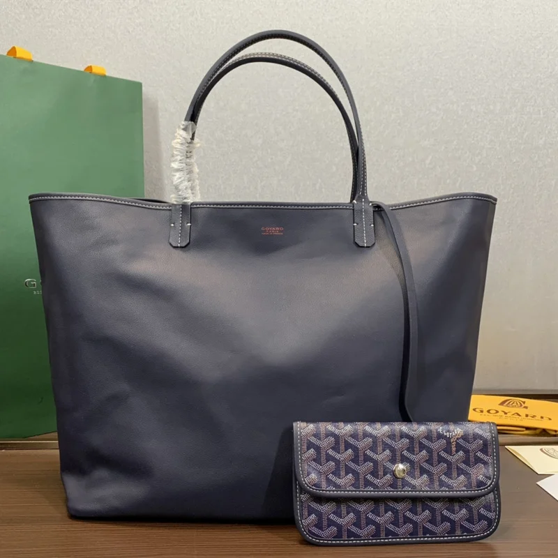 Goyard Navy Blue Anjou GM Tote bag product view 3