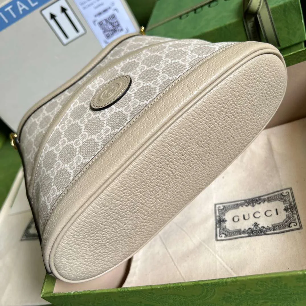 Gucci Handle Bag with Gucci Logo Pattern 25x21cm product view 6