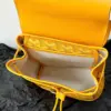 Goyard Mini Backpack Yellow Monogram Pattern 23x19cm product view 2