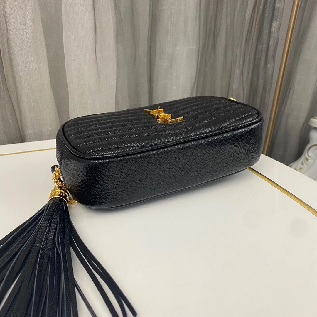 Saint Laurent Lou Mini Bag With Tassel David Jones product view 7