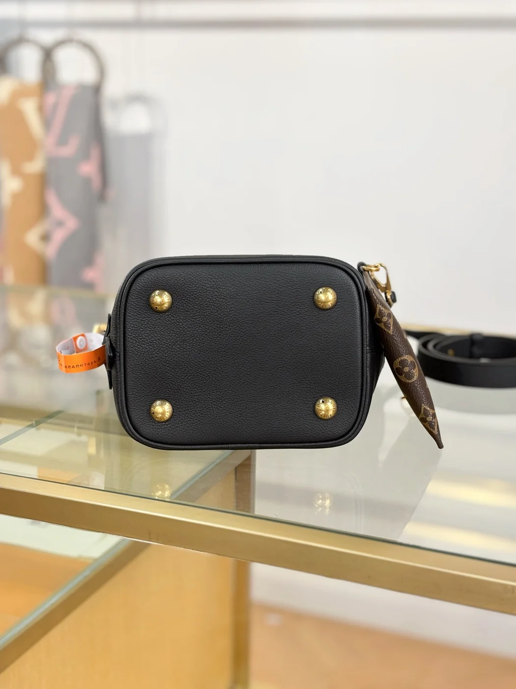 Louis Vuitton Low Key All In BB bag in black product view 5