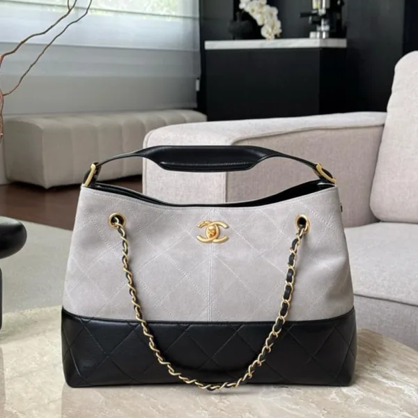 Chanel Suede Calfskin Small Hobo Bag product view 1