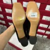 Valentino Women Black Leather Heels product view 6