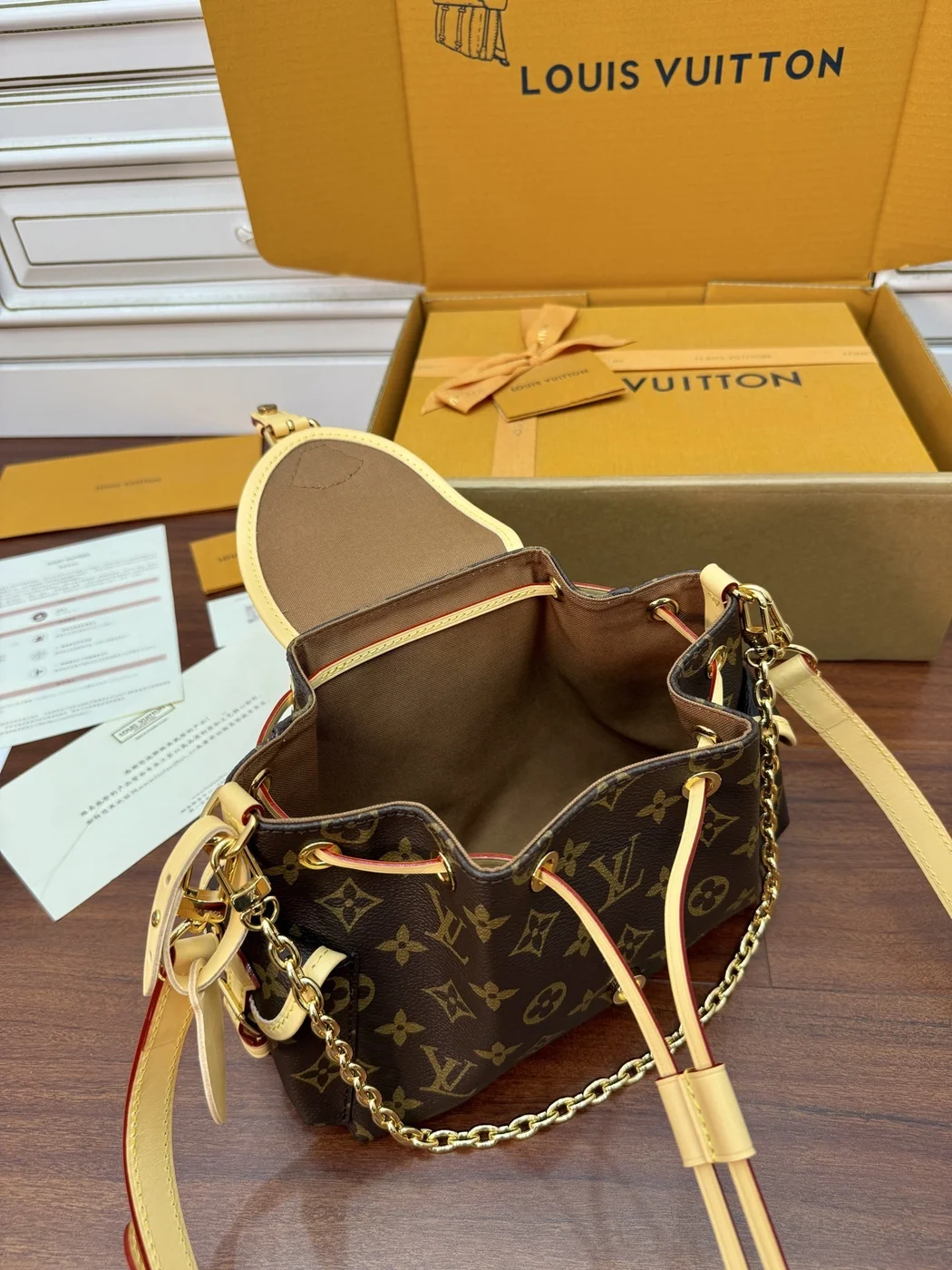 Louis Vuitton Odyssée Handbag in Signature Monogram canvas product view 7