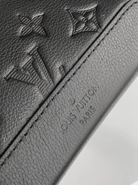 Louis Vuitton Duo Crossbody Sling Bag Black Embossed Monogram product view 5